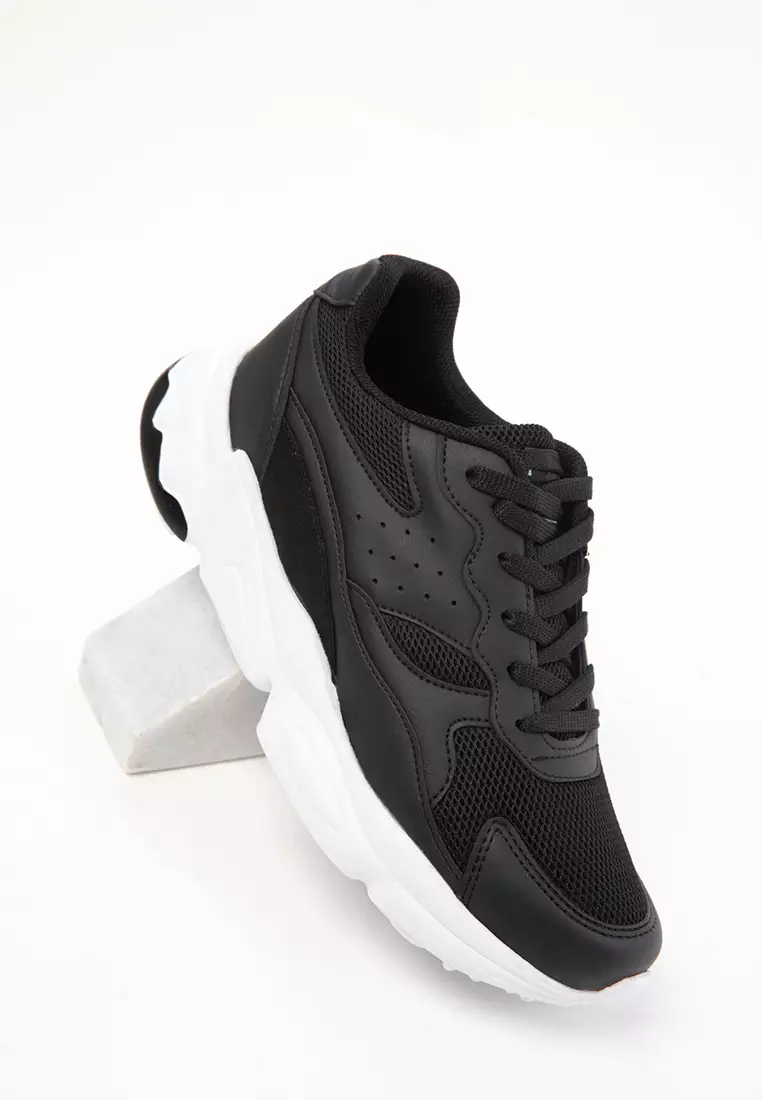 Black Women's Sneaker 20592