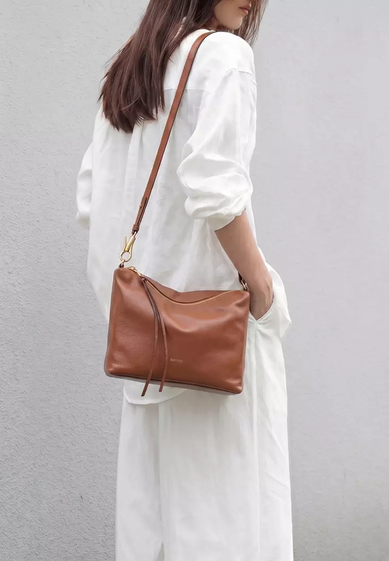 Clip Hobo Bag - Slate Blue