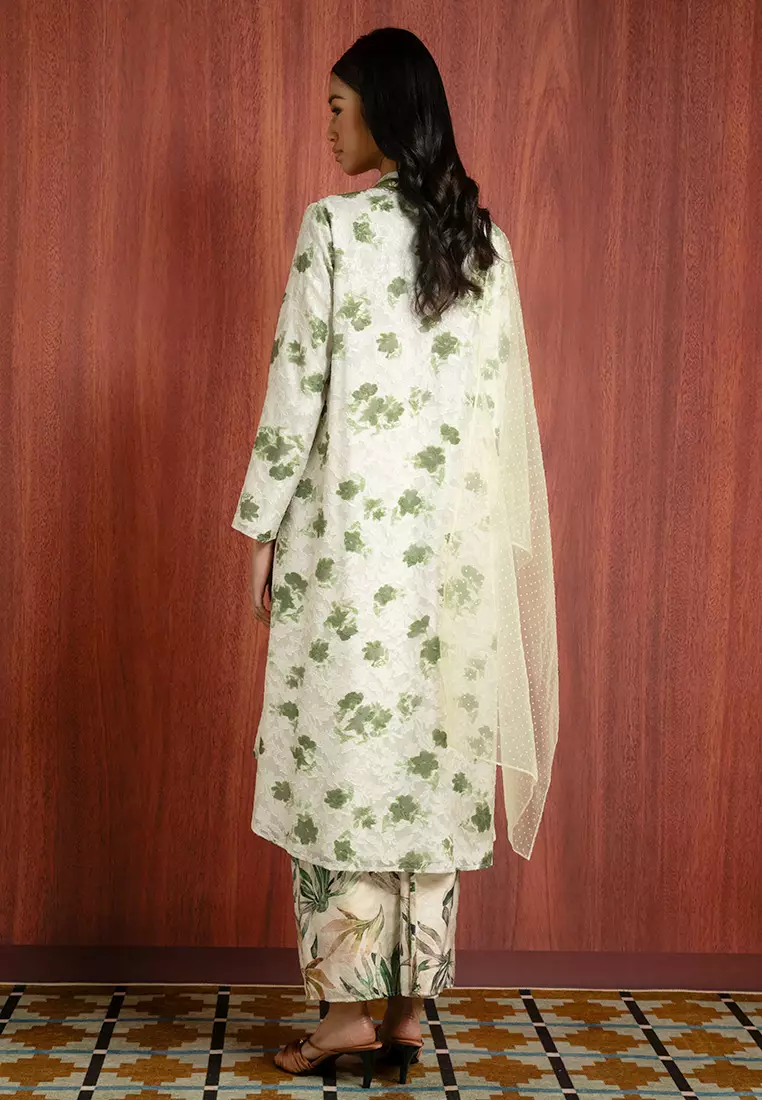 NADIA KEBARUNG SET WITH SHAWL