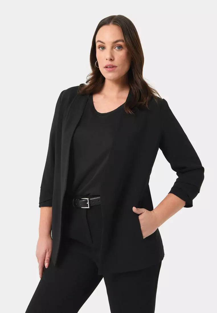 Carter 2 Collarless Blazer
