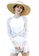 A-IN GIRLS white Elegant mesh-paneled swimsuit 05FECUS3654EDBGS_1