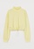 H&M yellow Drawstring Sweatshirt 72E3CAA1E38FCCGS_5