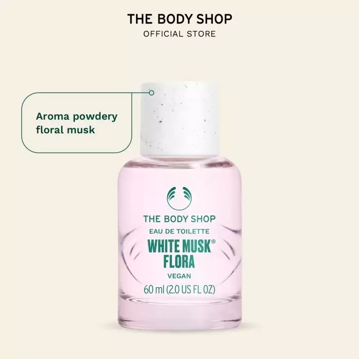The Body Shop White Musk Flora Eau De Toilette Parfum EDT 60ml