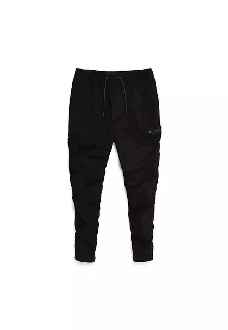 Long discount string joggers