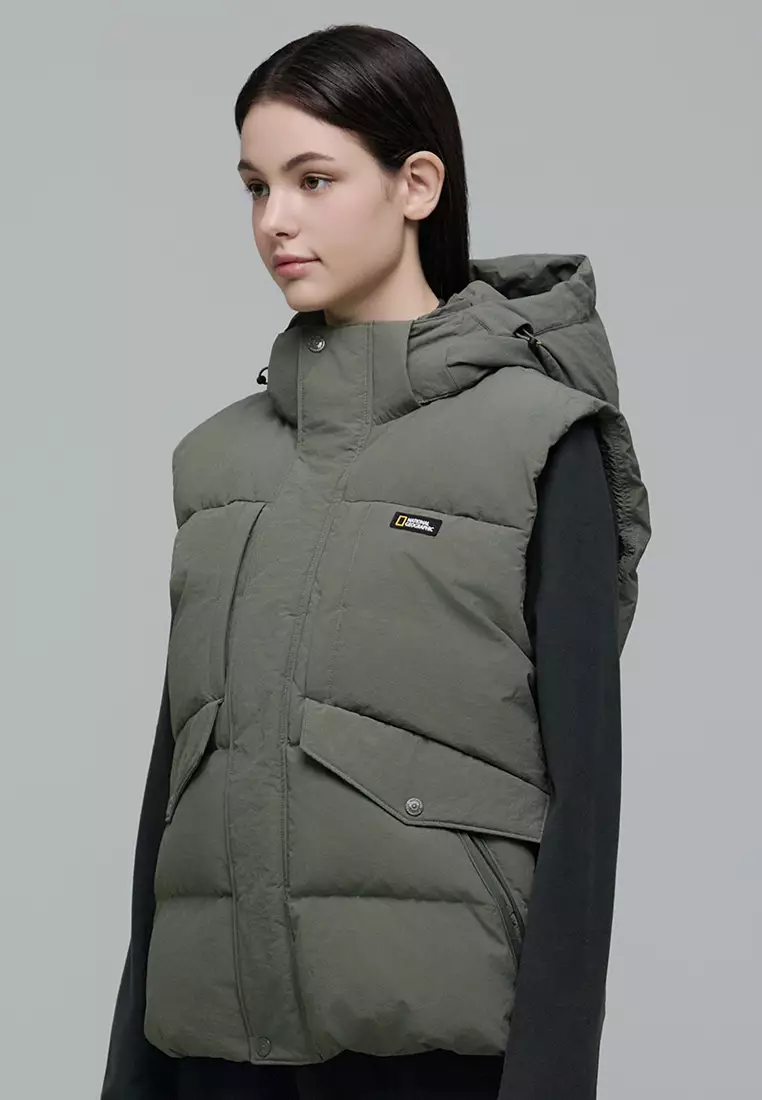 Unisex HELENA Hooded Down Vest