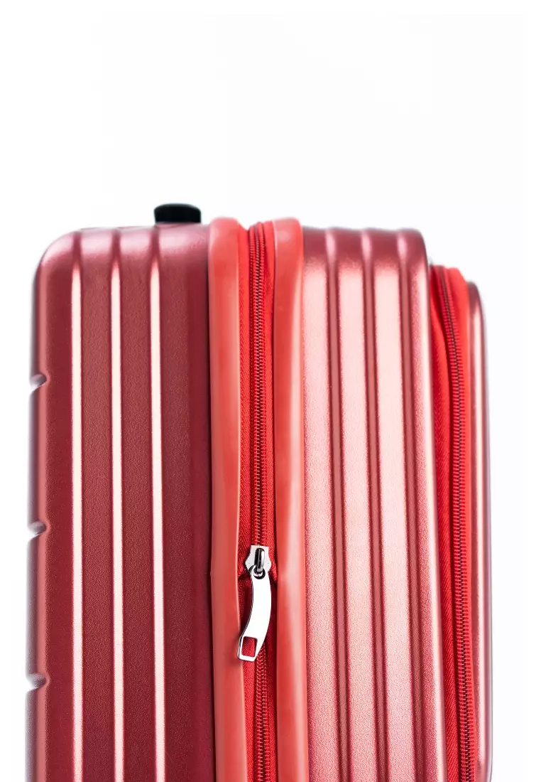 Alpha 16" Junior Hard Case Luggage Red