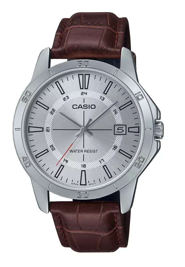 Men MTP-V004L-7C Leather