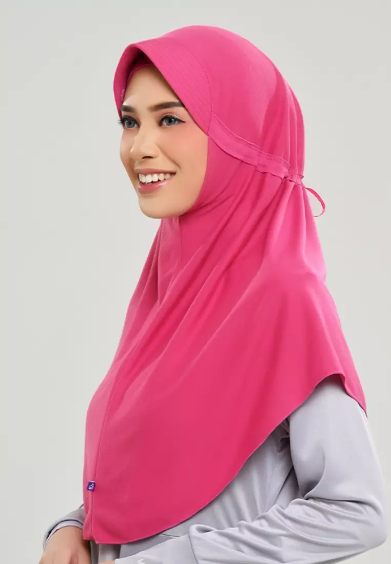 Rabbani - Kerudung Sekolah Instan Innova Lx KAA L - Fushia Rose