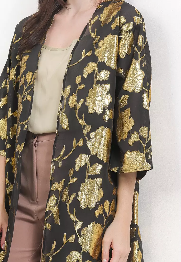 Metallic Jacquard Outer