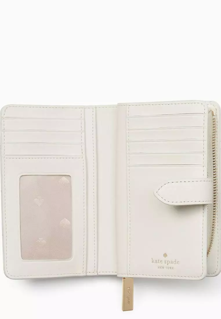 Jual Kate Spade Kate Spade Carey Smooth Quilted Leather Medium Compact