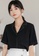Halo black Black Satin Shirt 9966BAA742F872GS_7