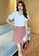 Halo white Baby Doll Neck Blouses 35AA5AAF882F4DGS_5