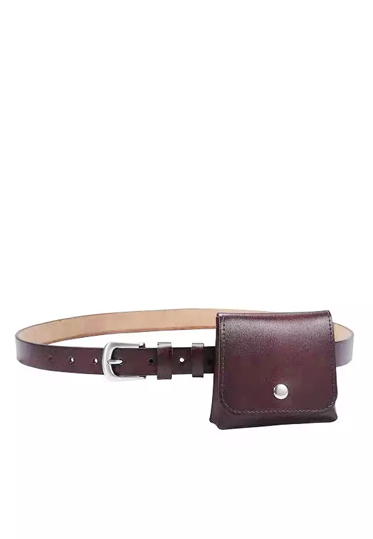 Buy XAFITI Brand New Cow Leather Belt Bag 2025 Online ZALORA