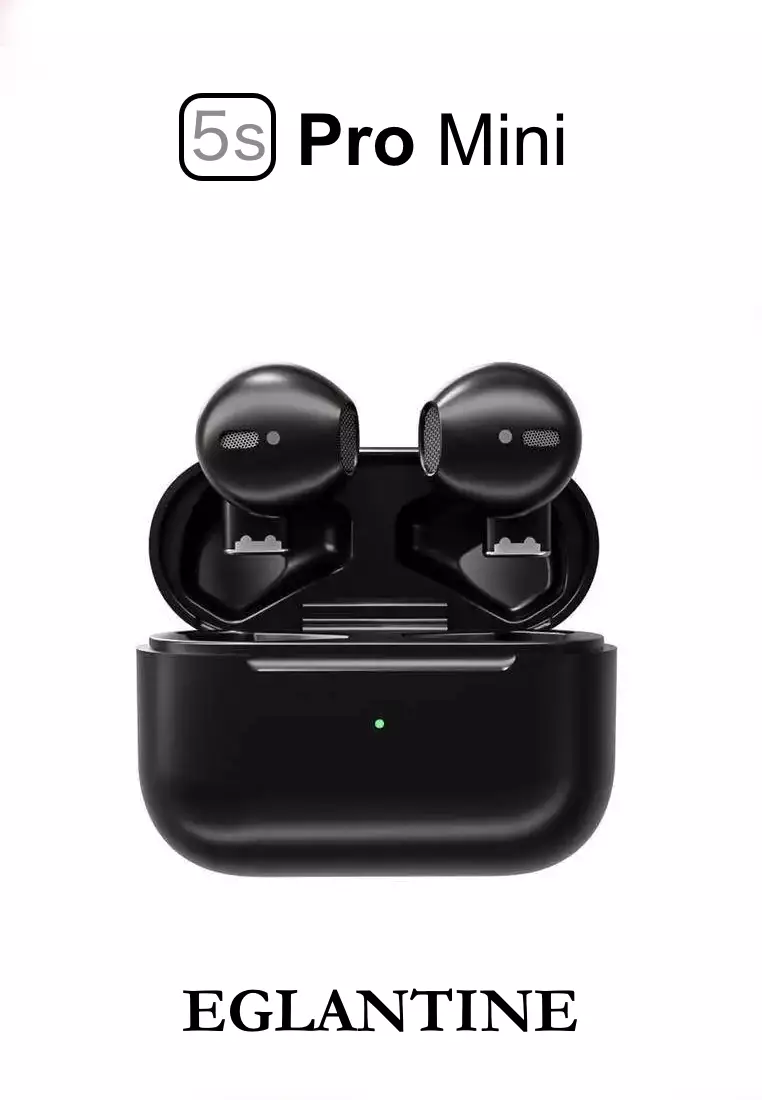 Value Set - 4 pieces 5S PRO Mini Wireless Earbuds - TWS (True Wireless Stereo) - 2 Blacks / 2 Purples