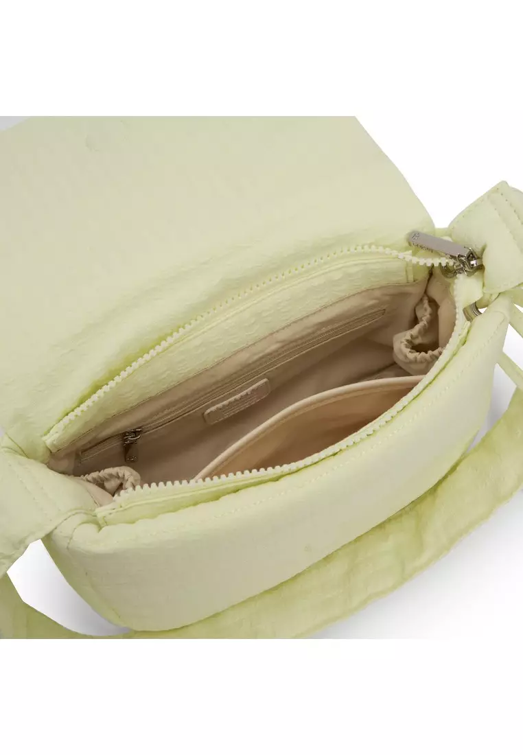 Tracey Puffy Plush Bow Crossbody