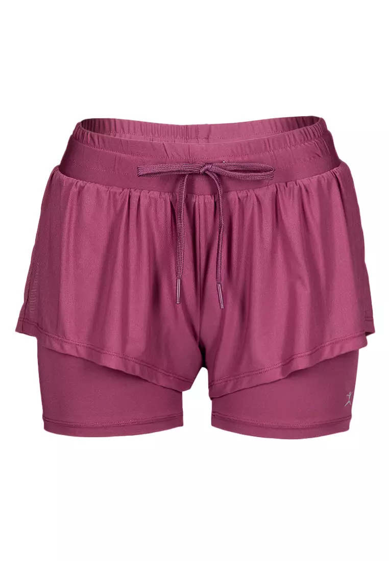 Buy Danskin Hyped Boost Layered Shorts Women Activewear 2023 Online ...