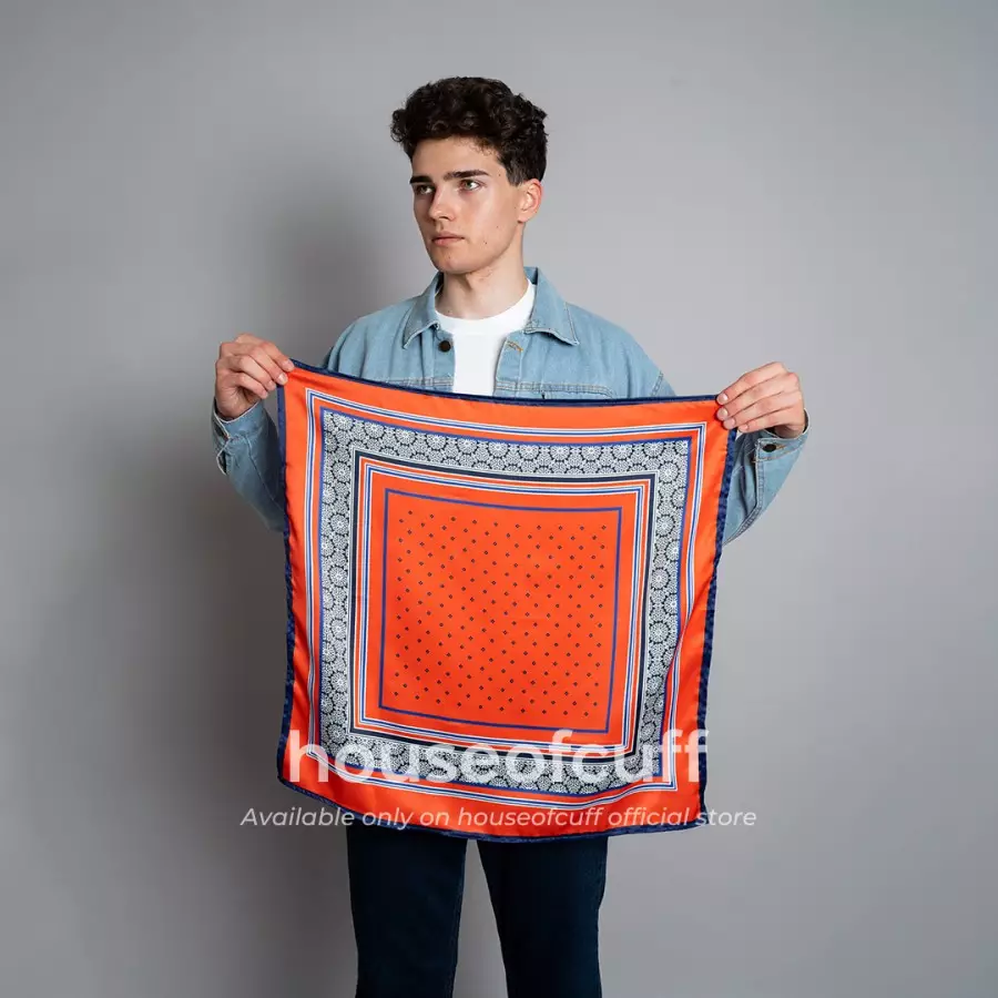 Houseofcuff Scarf Syal Bandana Leher Pria Formal X16