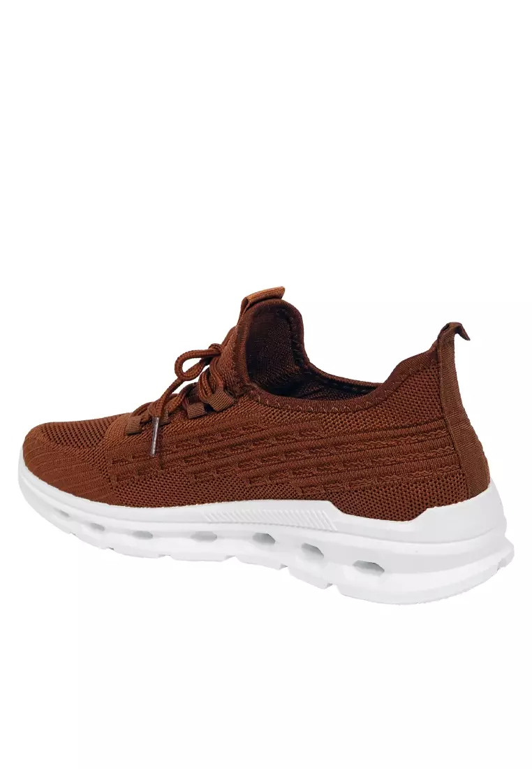 Dr. Kevin Sepatu Sport Pria Men Sneakers Sekolah Flyknit Tali 889-067