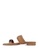 London Rag brown Freida Double Strap Flat Sandals 59E72SH111CC52GS_3