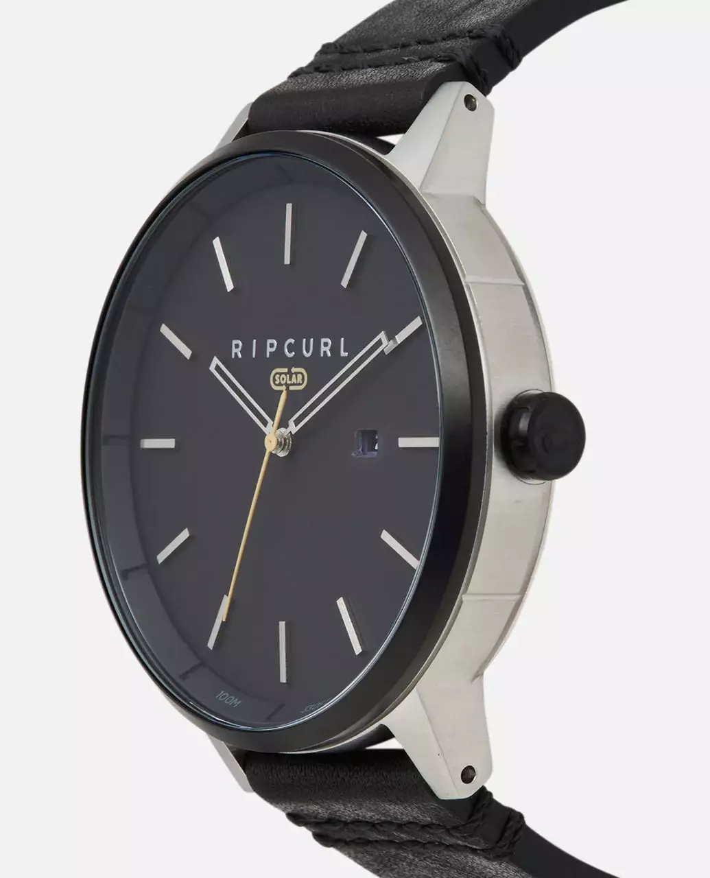 Rip Curl Detroit Solar Black Leather Jam Pria 48MM A3317-90