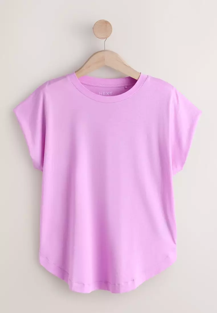 Cotton Modal Cap Sleeve TENCEL™ Modal Blend T-Shirt
