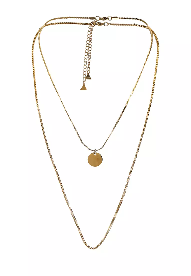 Duolink Stainless Steel Necklace Set