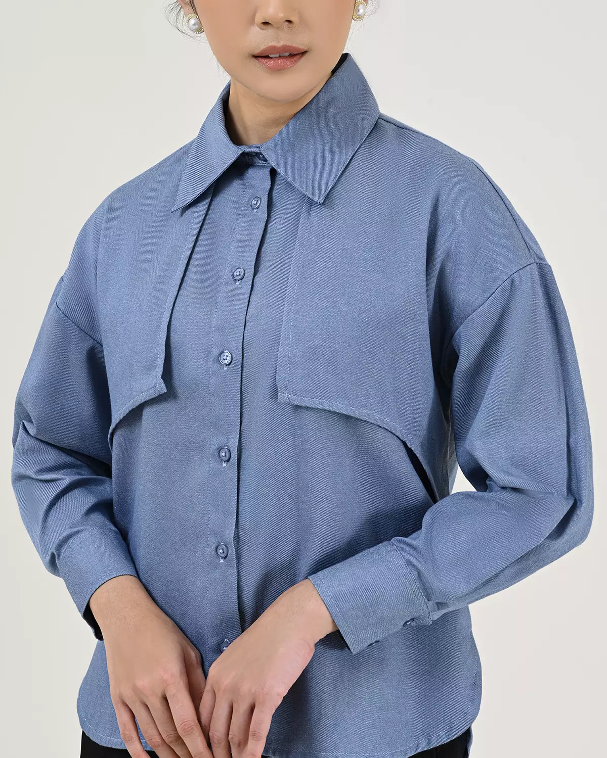 Geulis.id KIRAN SHIRT - Lightdenim