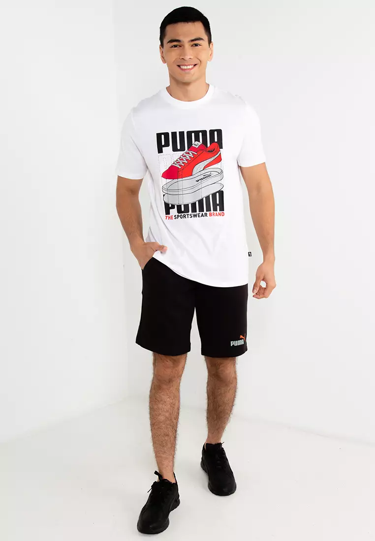 Puma shorts clearance and top