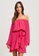 Tussah pink Talisha Mini Dress 130F8AA11FBF49GS_1