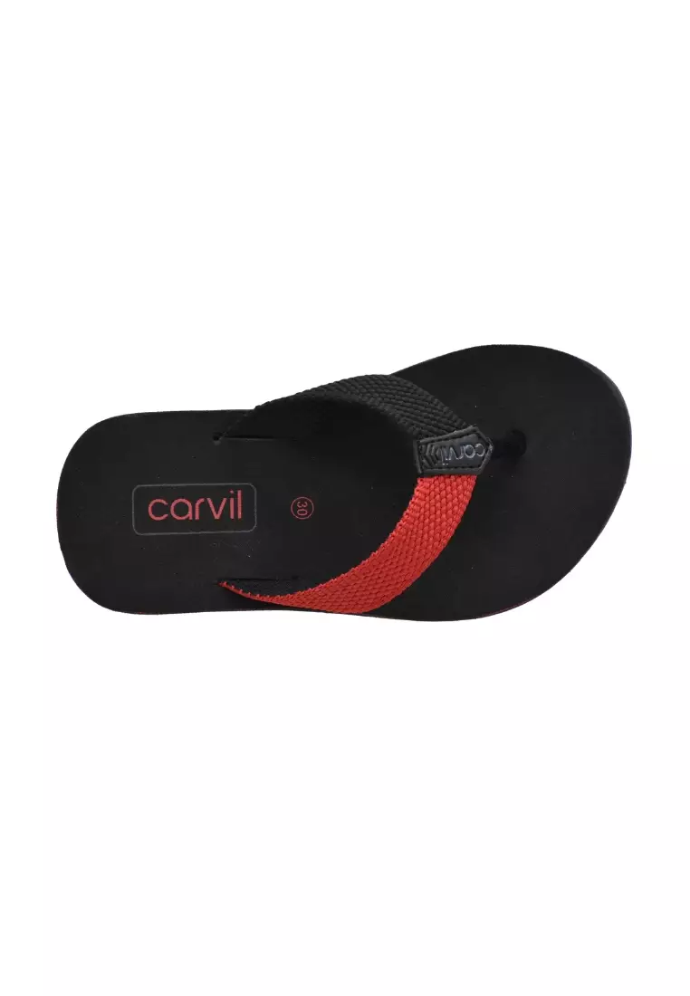 Carvil Sandal Anak Hubner-CP Red/Black