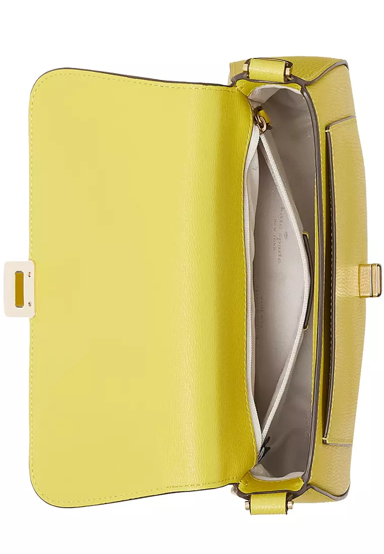 Pheobe Small Flap Crossbody Bag In Lime Slice KF554