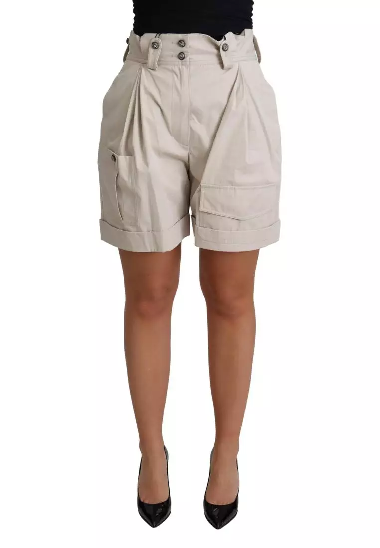 DOLCE & GABBANA - pleat-detail tailored shorts