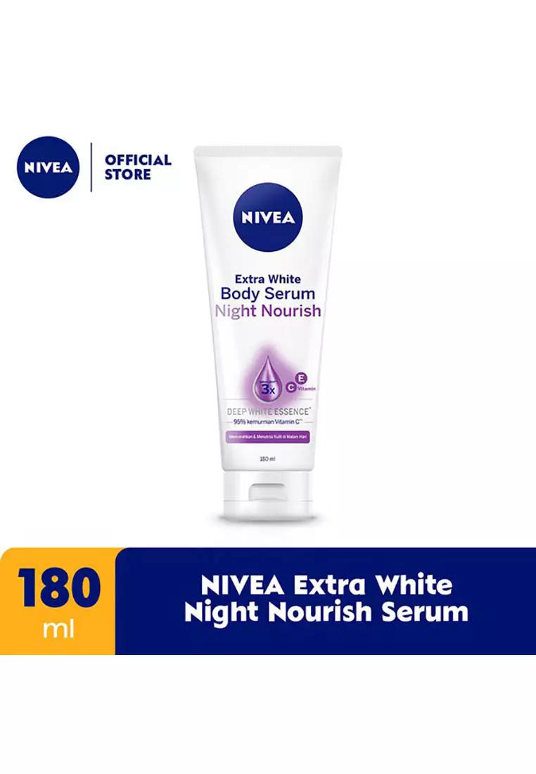 NIVEA Extra White Night Nourish Serum 180ml