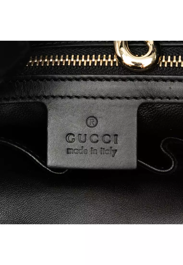 Pre-Loved Gucci Large Pony Hair Leopard Print Tote