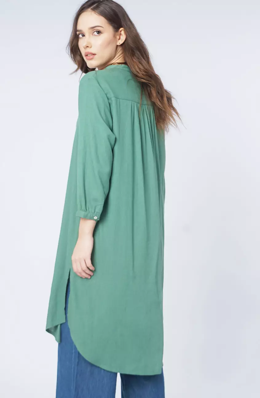 Dress Antie Dusty Green