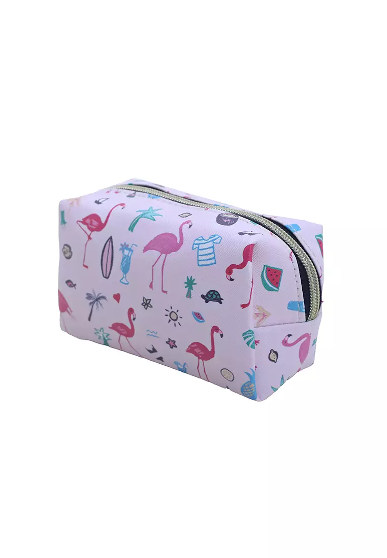 L.Blend Cosmetic Medium Bag Flaminggo Pink