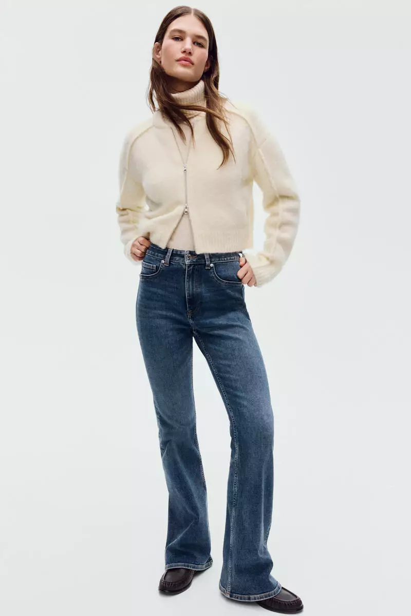 Flared High Jeans