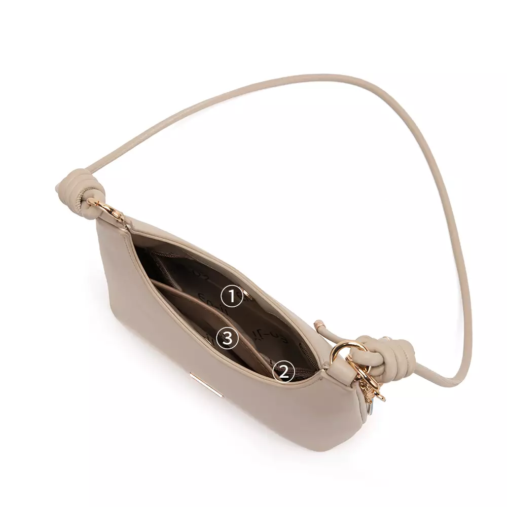 En-ji Yoda Slingbag Wanita Warna Cream