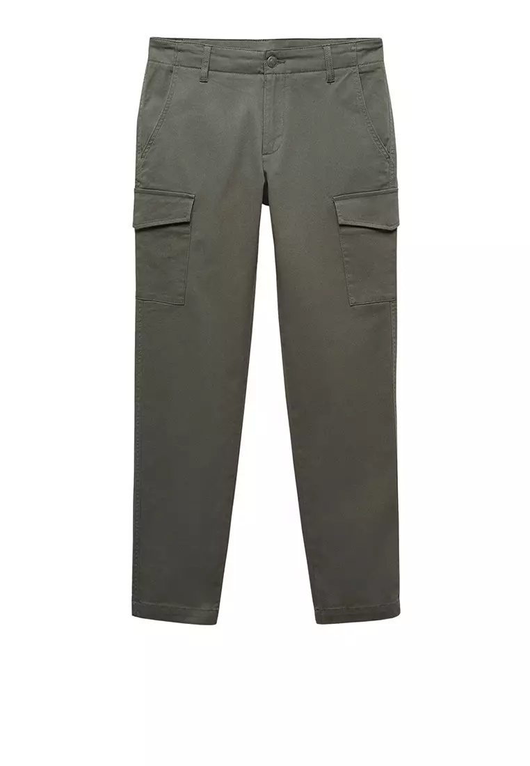 Teens Cotton Cargo Trousers