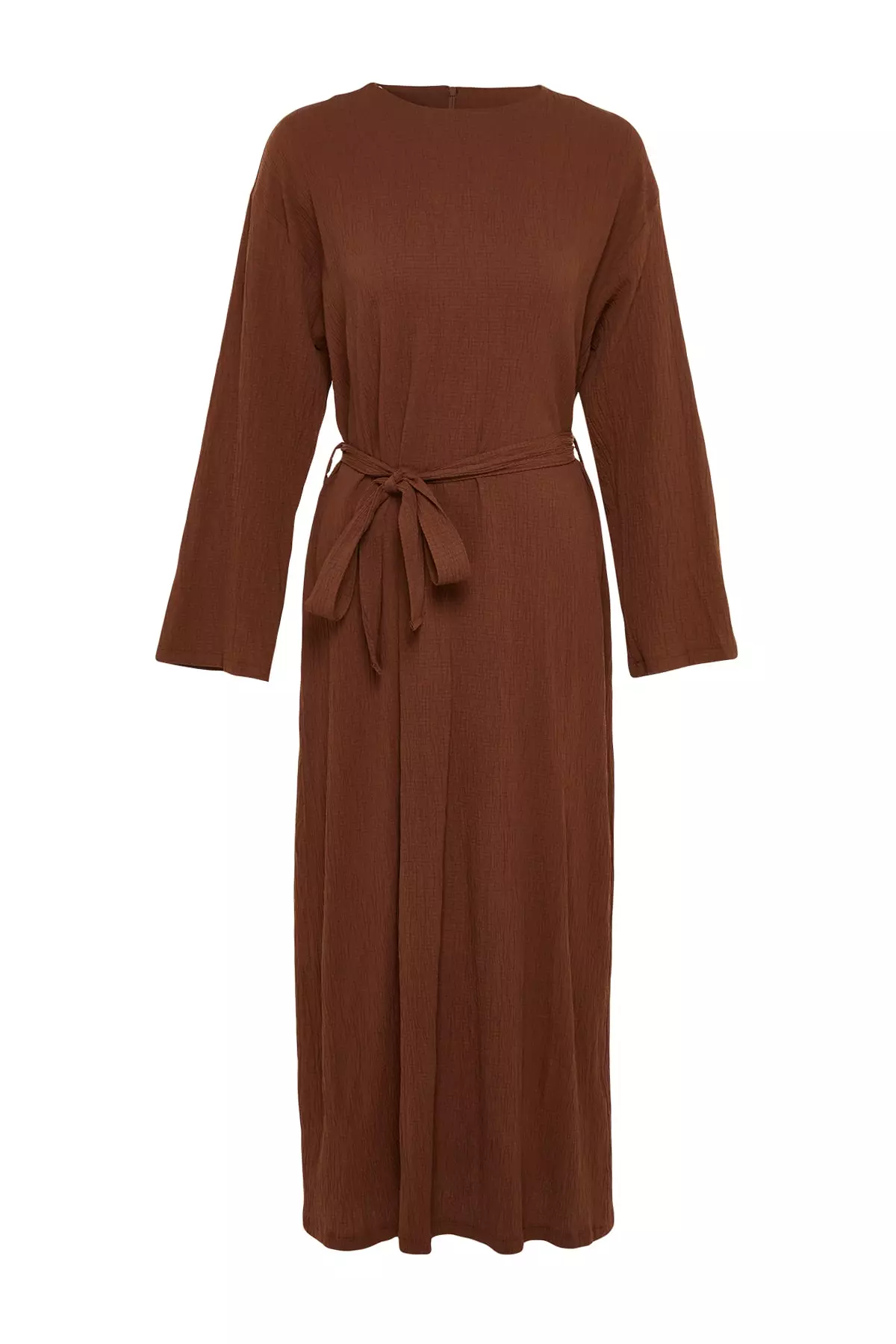 MODEST Boat Neck Maxi Dress