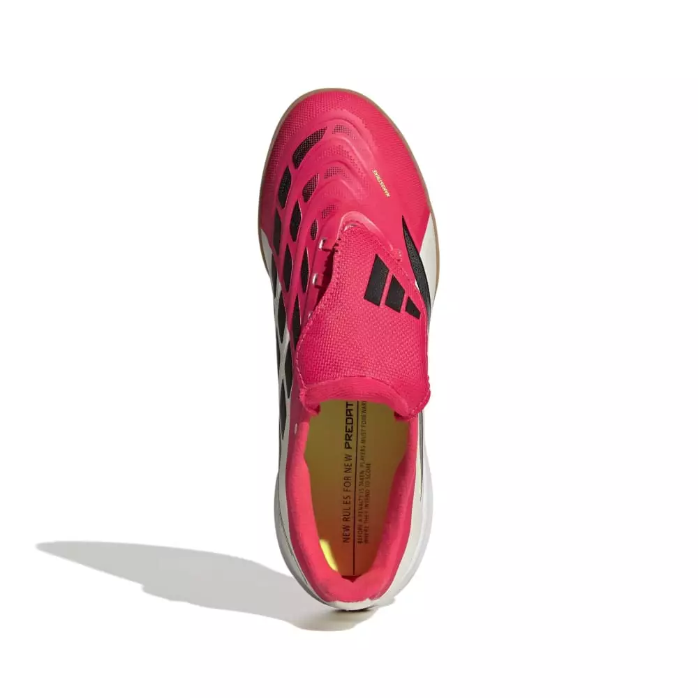 ADIDAS Predator League Fold-Over Tongue In J JR7923 - Sepatu Bola Anak (Merah)
