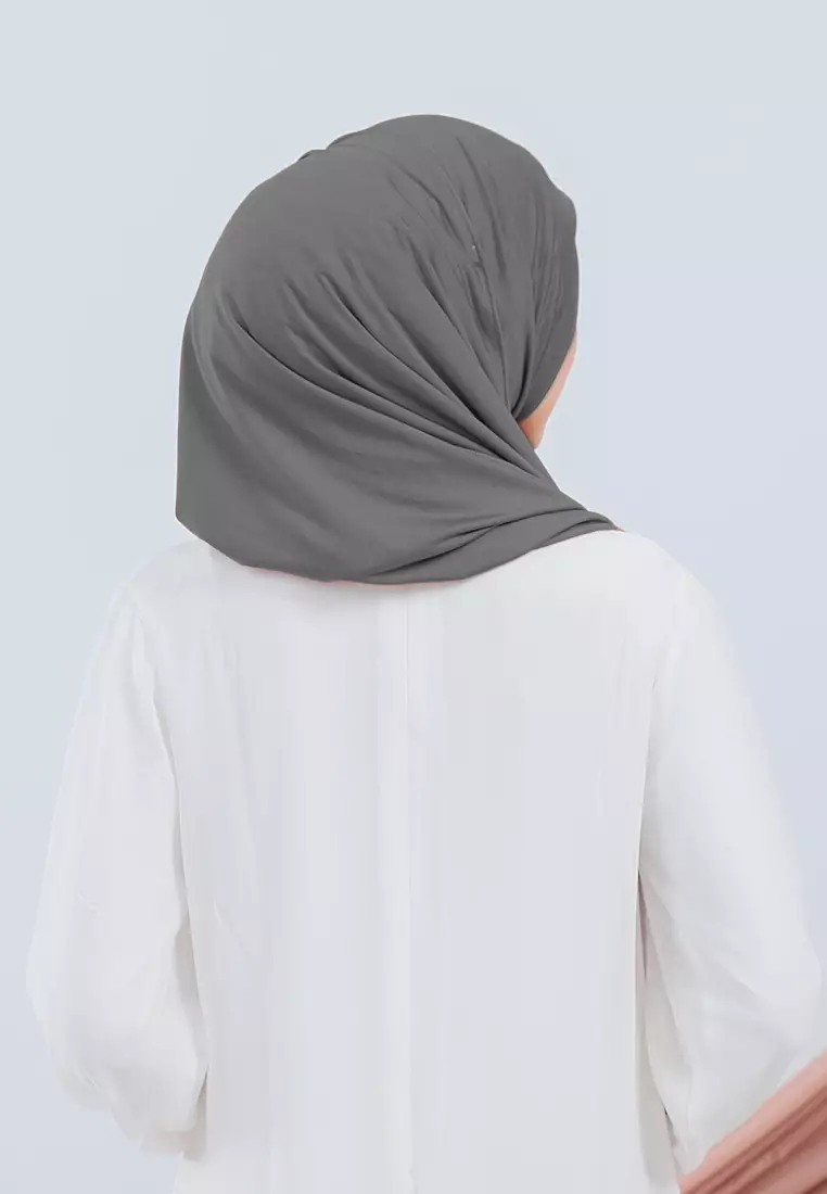 HIJAB INSTAN FAYZA - DARK GREY