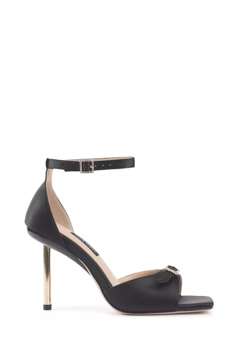 Discount on Nine West  shoes - SKU: Linetta Ankle Strap Sandals Black
