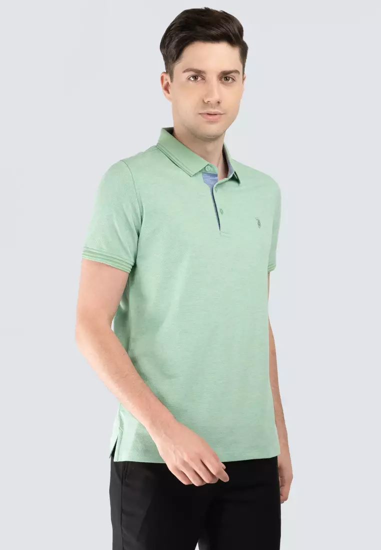 Business casual short sleeve on sale polo