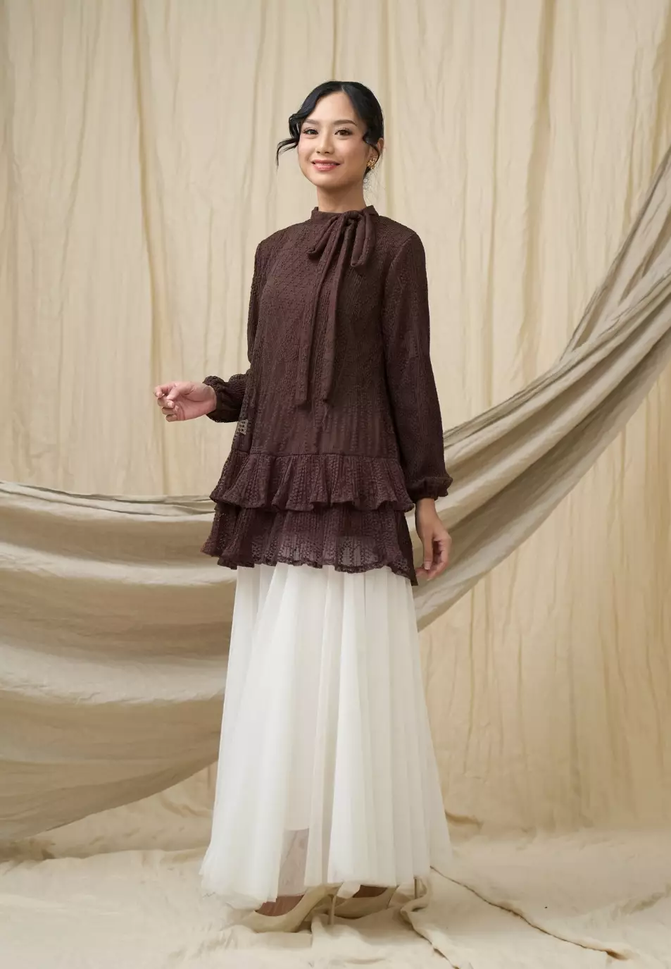 Willow Blouse - Chocolate