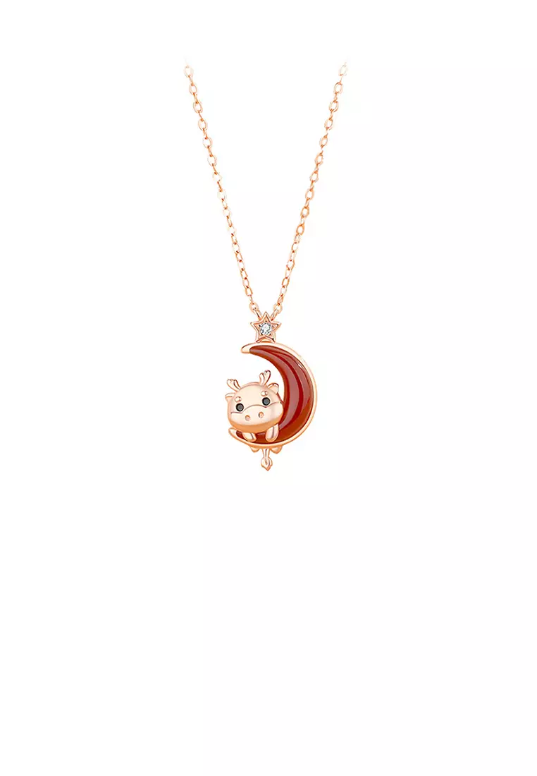 Buy Glamorousky 925 Sterling Silver Plated Rose Gold Fashion and
