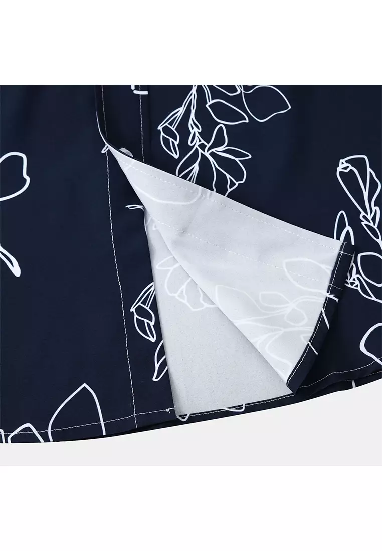 夏威夷印花短袖襯衫YL-C248