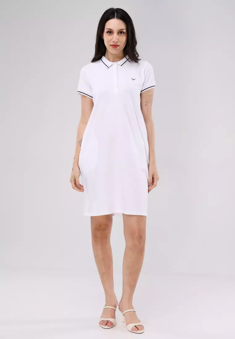 Pique Short Sleeve Polo Dress