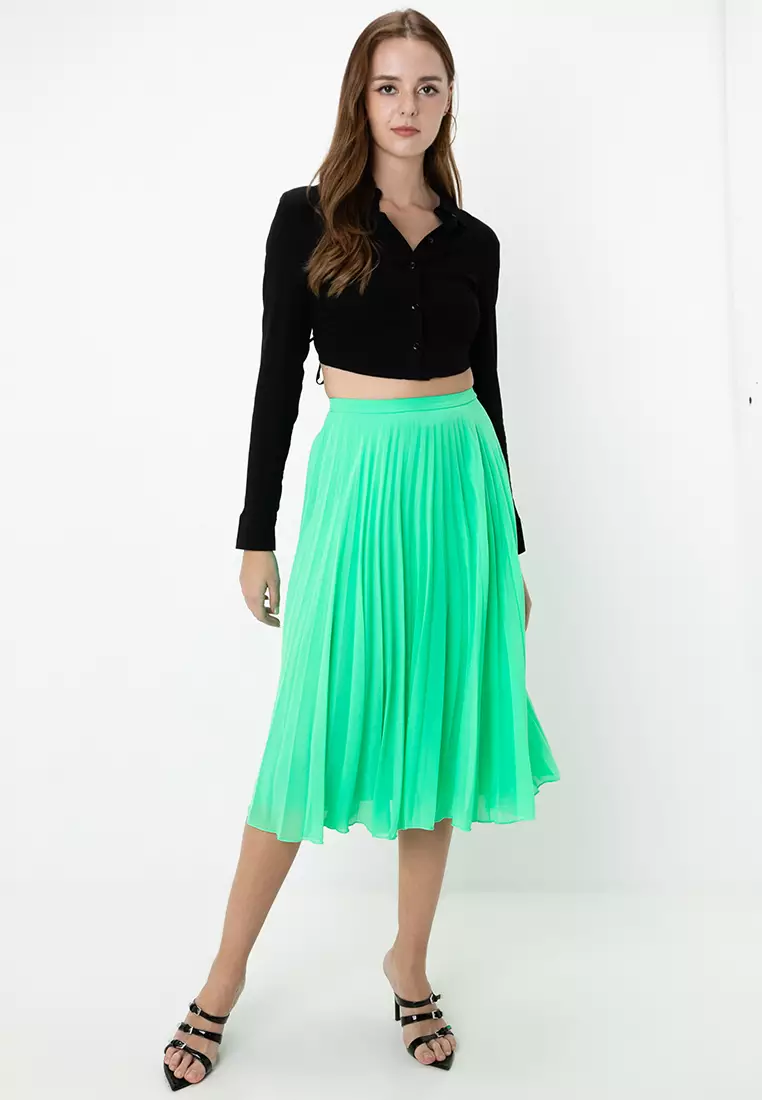 Buy ASOS Design Pleated Midi Skirt 2025 Online ZALORA Philippines
