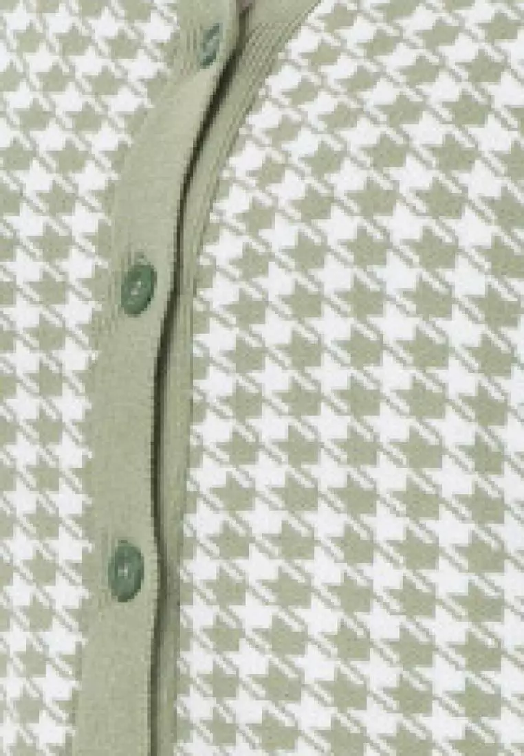 Hazel Vest Knit in Green